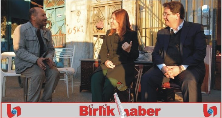 Ak Parti Grup Başkan Vekili İnceöz ve Başkan Yazgı, Esnafları Ziyaret Etti