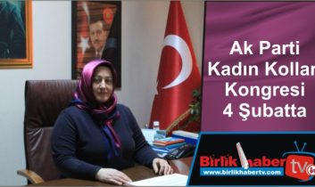 Ak Parti Kadın Kolları Kongresi 4 Şubatta