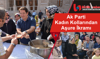 Ak Parti Kadın Kollarından Aşure İkramı