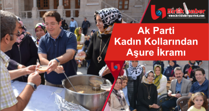 Ak Parti Kadın Kollarından Aşure İkramı