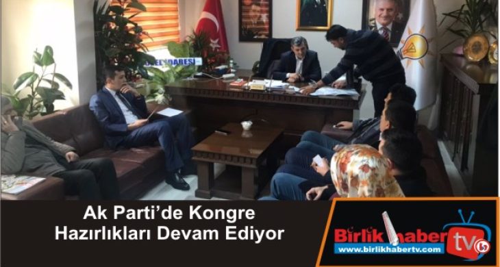 Kongre Çalışmaları Devam Ediyor