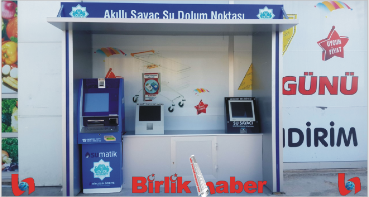 Aksaray Belediyesi TOKİ Bölgesine Akıllı Sayaç Su Dolum Noktası Oluşturdu