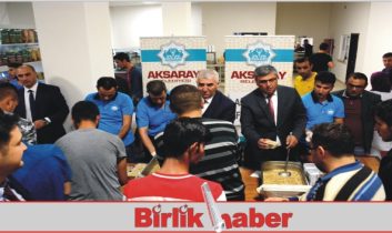 Aksaray Belediyesi’nden 3 bin öğrenciye aşure ikramı