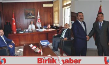 Aksaray SGK İl Müdürü ziyaretlerine devam ediyor