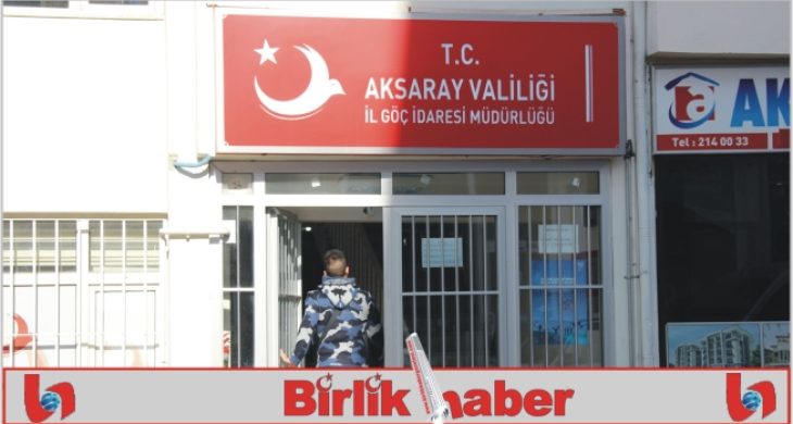 Aksaray’a 13 yılda 8 bin 919 yabancı yerleşti