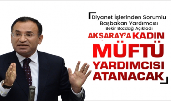 Aksaray’a Kadın Müftü Yardımcısı