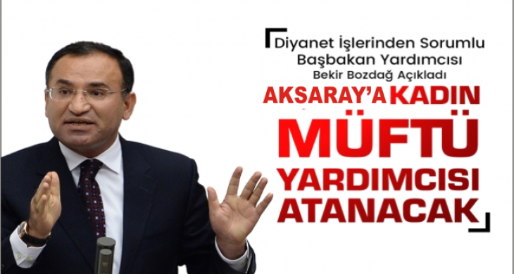 Aksaray’a Kadın Müftü Yardımcısı