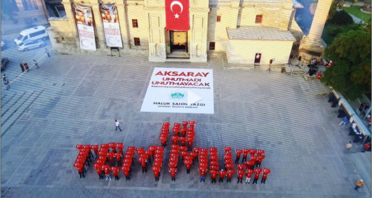 Aksaray’da 15 Temmuz Destanı Demokrasi Nöbetiyle Anıldı