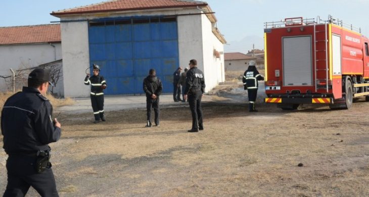 Aksaray’da Bahçe Yangını Korkuttu