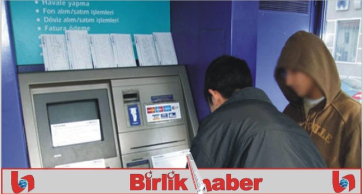 Aksaray’da Banka Atmsinden 35 bin lira dolandırdı