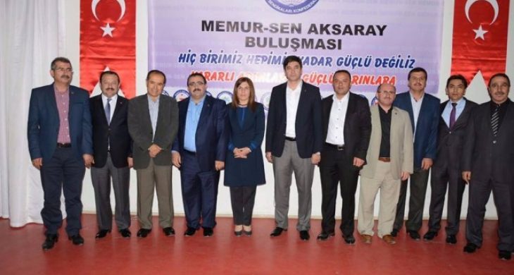 Aksaray’da Memur-Sen Türkiye Buluşması