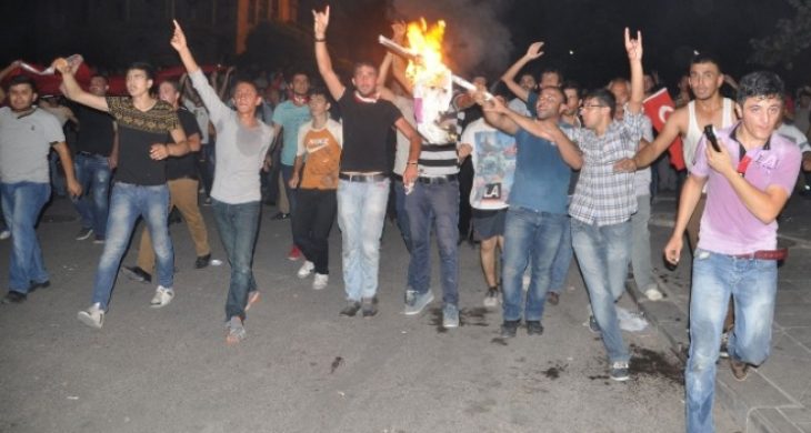 Aksaray’da Terör Yürüyüşü Sonrası Gerginlik