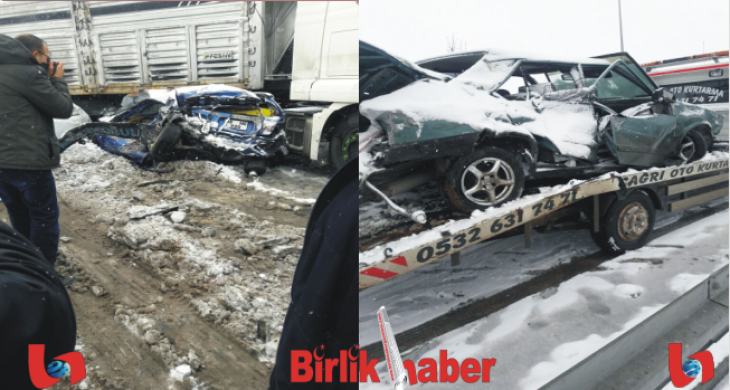 Aksaray’da Zincirleme Trafik Kazası: 6 Yaralı