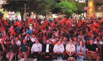 Aksaray’da 15 Temmuz şehit yakınları ve gazilerle buluşma programı yapıldı