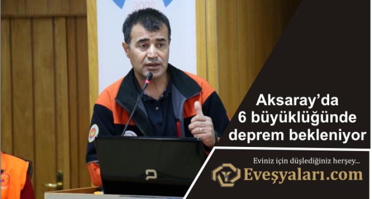 Aksaray’da 6 büyüklüğünde bir deprem