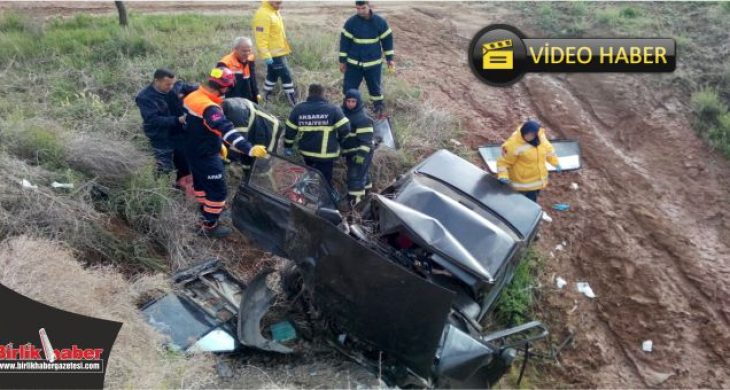 Aksaray’da Feci Kaza: 1 Ölü 1 Yaralı