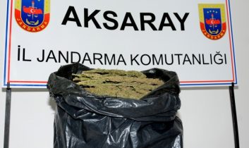 Aksaray’da Jandarmadan uyuşturucu operasyonu