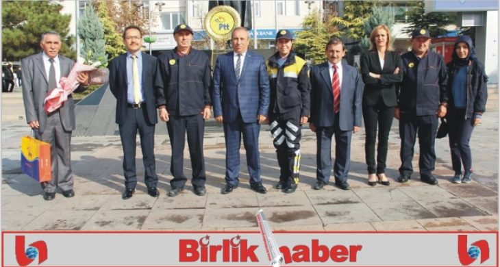 Aksaray’da PTT’nin 176. kuruluş yıldönümü kutlandı