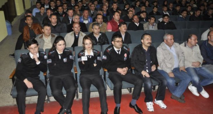 Aksaray’da Özel Güvenliklere Eğitim Semineri