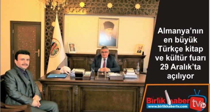 Almanya’nın en büyük Türkçe kitap ve kültür fuarı 29 Aralık’ta açılıyor