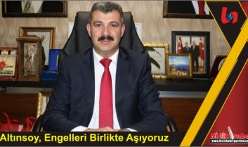 Altınsoy, Engelleri Birlikte Aşıyoruz