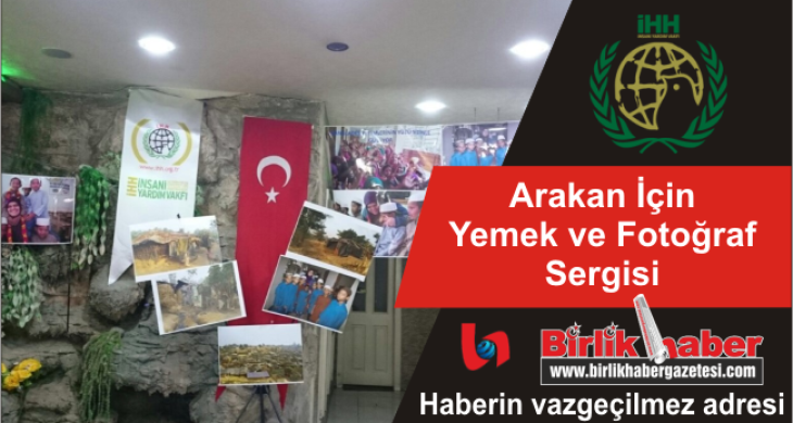 Arakan İçin Yemek ve Fotoğraf Sergisi