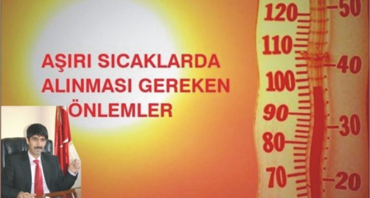 Aşırı Sıcaklarda Alınması Gereken Önlemler