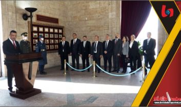 BASİAD Resmi Törenle Anıtkabir’i Ziyaret Etti