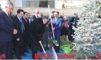 Bakan Eroğlu’nun Aksaray Ziyareti Anısına Fidan Dikildi