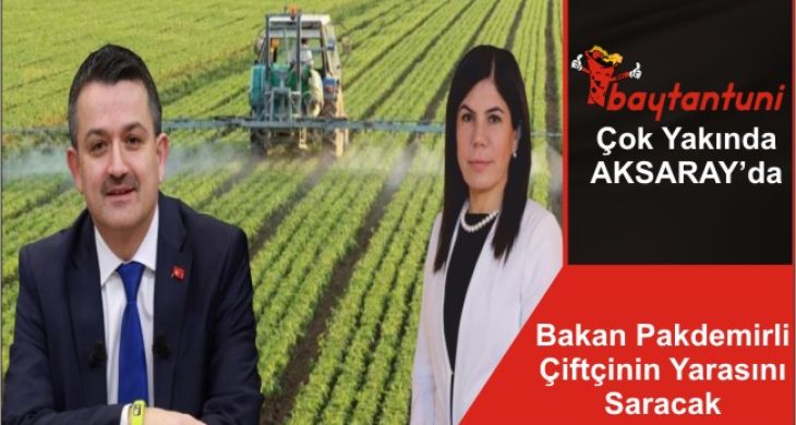 Bakan Pakdemirli Çiftçinin Yarasını Saracak