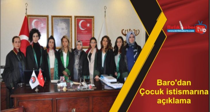 Baro’dan Çocuk istismarına açıklama