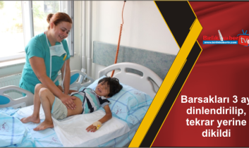 Barsakları 3 ay dinlendirilip, tekrar yerine dikildi