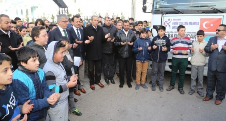 Bayırbucak Türkmenlerine Aksaray’dan destek