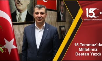 Başkan Altınsoy; “15 Temmuz’da Milletimiz Destan Yazdı”