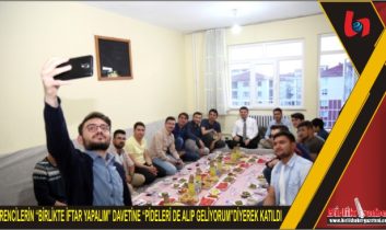 Başkan Dinçer Öğrencilerin İftar Davetine Katıldı