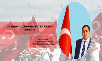 Başkan Koçak’ın 29 Ekim Cumhuriyet Bayramı Mesajı