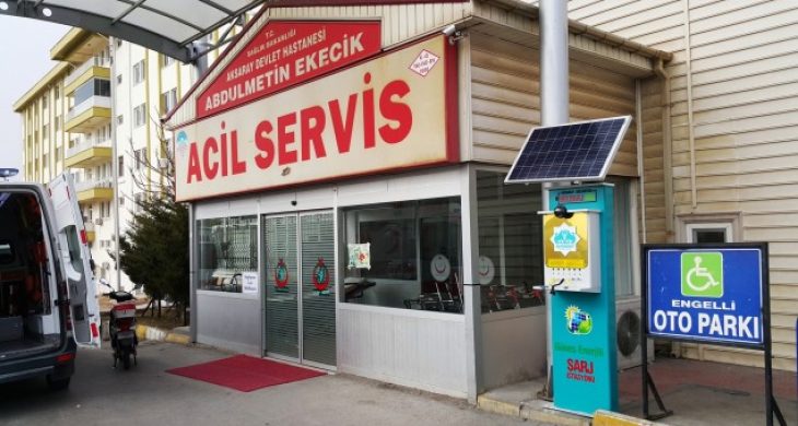 Acil Servis Önüne Belşarj Cihazı Yerleştirildi