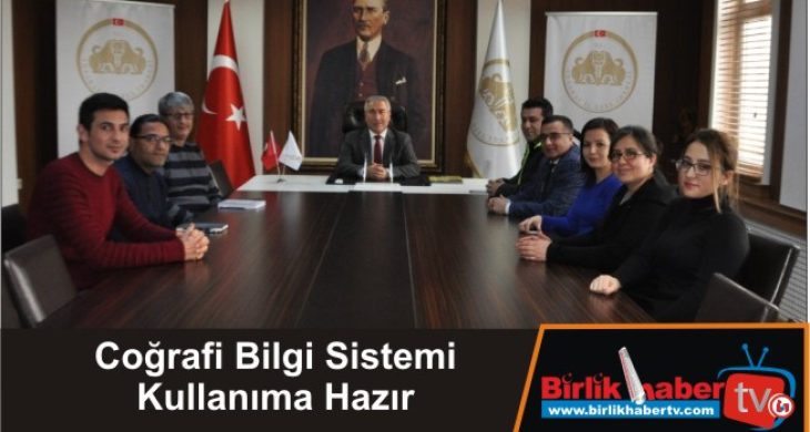 Coğrafi Bilgi Sistemi Kullanıma Hazır