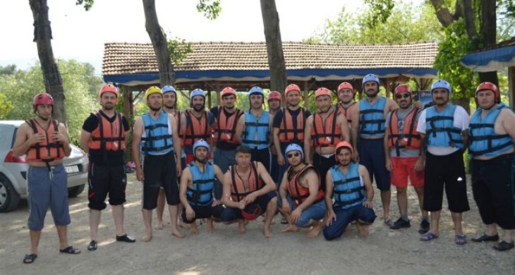 Akted Üyeleri Köprülü Kanyonda Rafting Yaptı