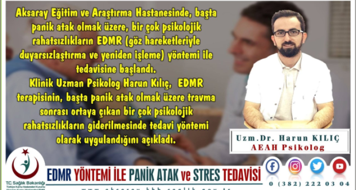 EDMR yöntemi ile panik atak ve stres tedavisi