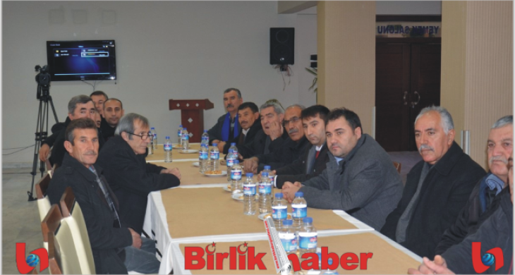 Emniyetten Muhtarlarla Huzur Toplantısı