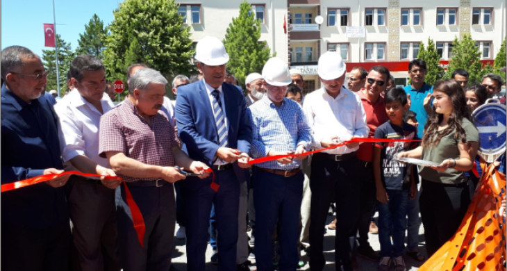 Enerya, Aksaray’daki doğal gaz çalışmalarını Sultanhanı beldesine de taşıdı