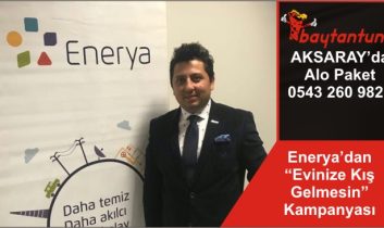 Enerya’dan “Evinize Kış Gelmesin” Kampanyası