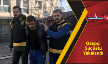 Gaspçı Suçüstü Yakalandı