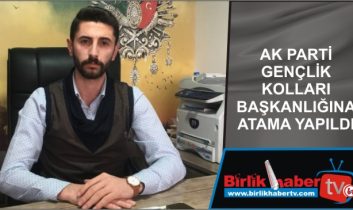 Gençlik Kollarına atama yapıldı