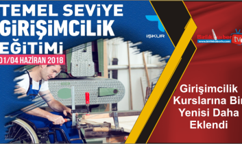 Girişimcilik Kurslarına Bir Yenisi Daha Eklendi