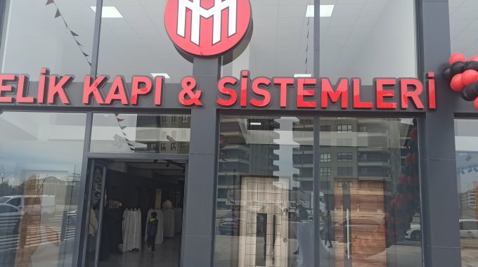 HM Çelik Kapı Sistemleri Hizmete Açıldı