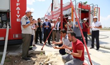 Aksaray OSB’de İtfaiye Hizmete Girdi