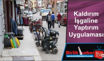 Kaldırım İşgaline Yaptırım Uygulaması