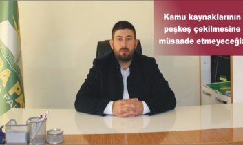 Kamu kaynaklarının peşkeş çekilmesine müsaade etmeyeceğiz